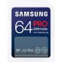 Karta pamięci Samsung PRO Ultimate SDXC 64GB MB-SY64SB/WW - UHS-I U3, Zapis do 130MB|s, Odczyt do 200MB|s, Czytnik